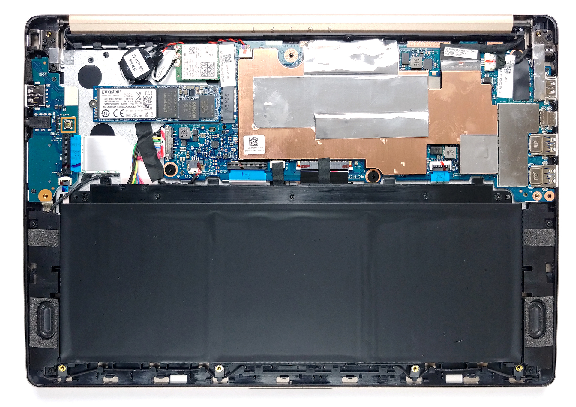 How to replace and fix Acer Spin 5 SF114-32 SP513-51 SP513-52N SP513-53NSP SP513-52NP N17W6 N17W7 black delete US keyboard (Acer Swift 1 (SF114-32))